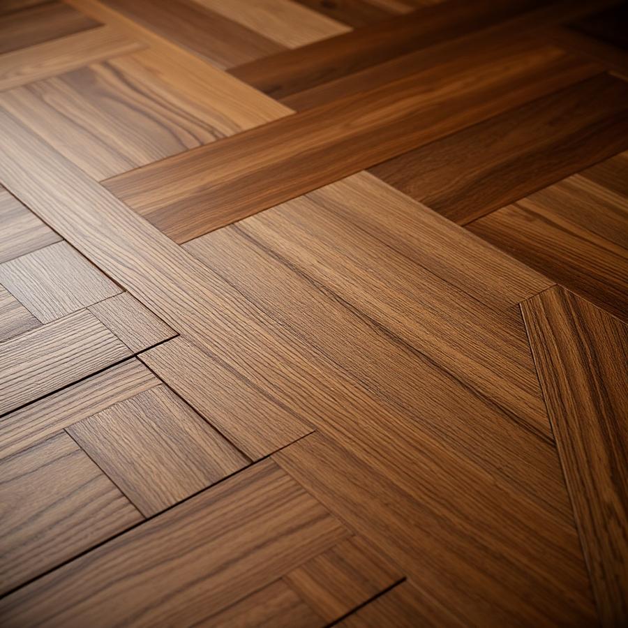 Herringbone Floor Install